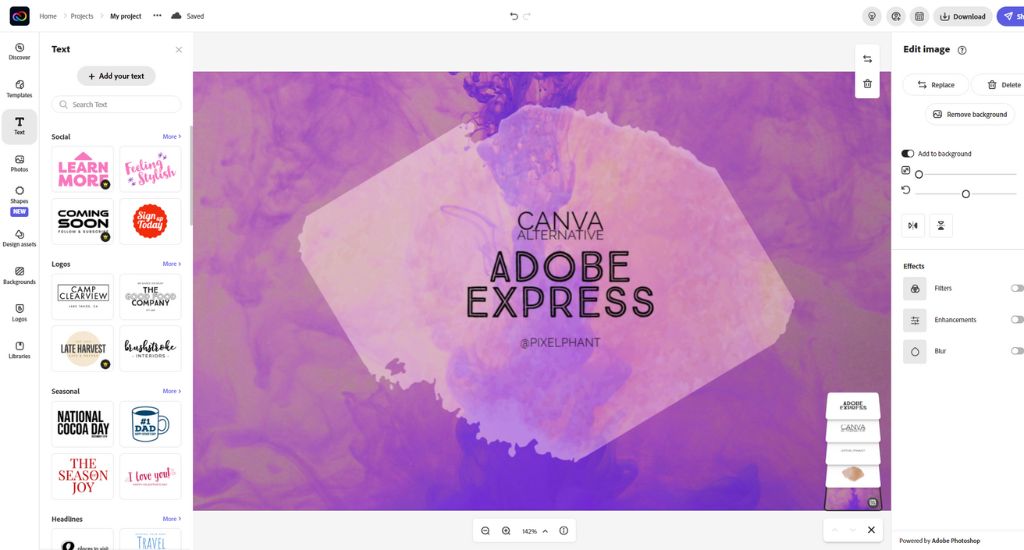Adobe Express - Canva Alternative