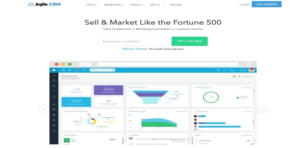 Customer Relationship management software