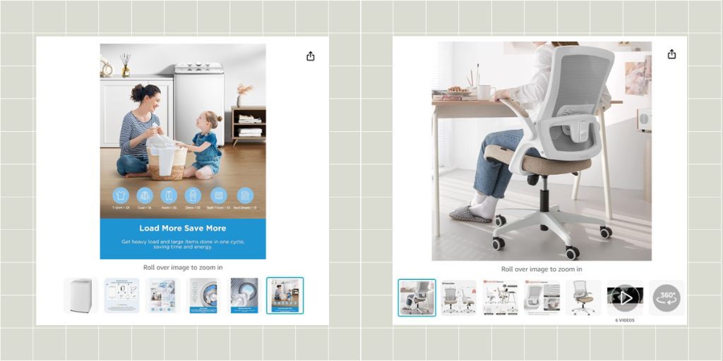 Also use lifestyle images