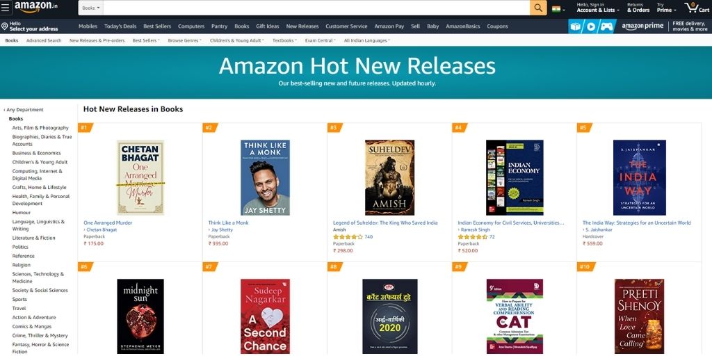 amazon news release