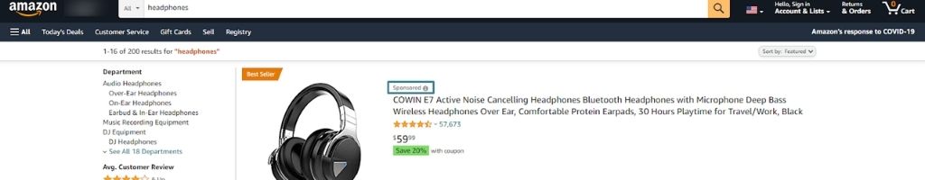 Amazon Sponsored Products