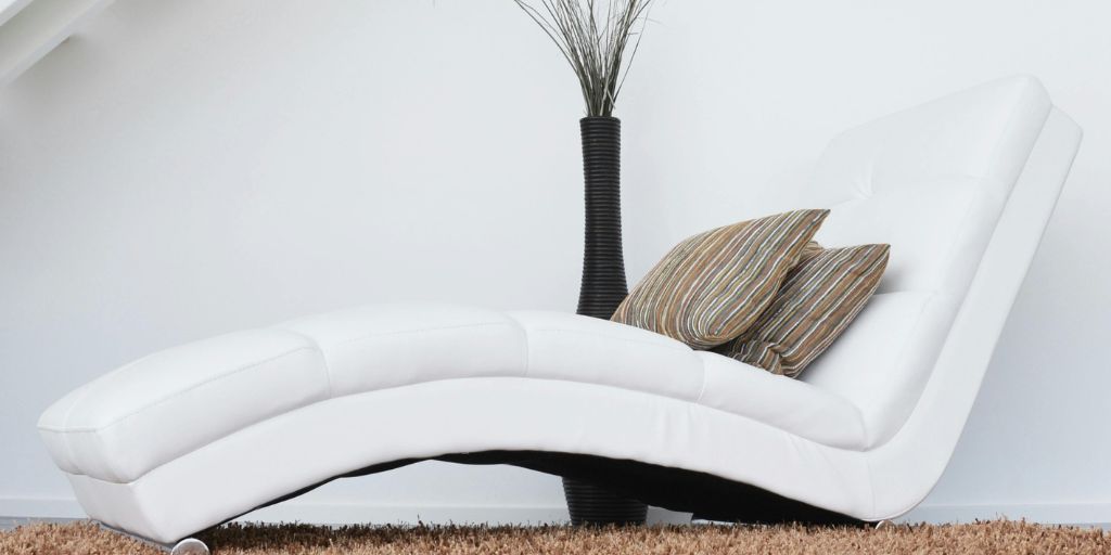 Avoid busy background for furniture photography