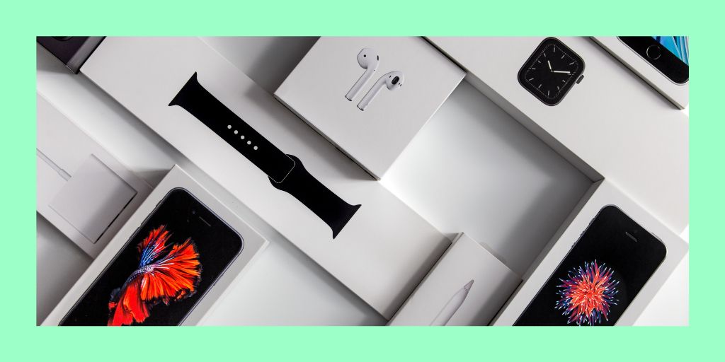 Be consistent with your branding materials - apple products example