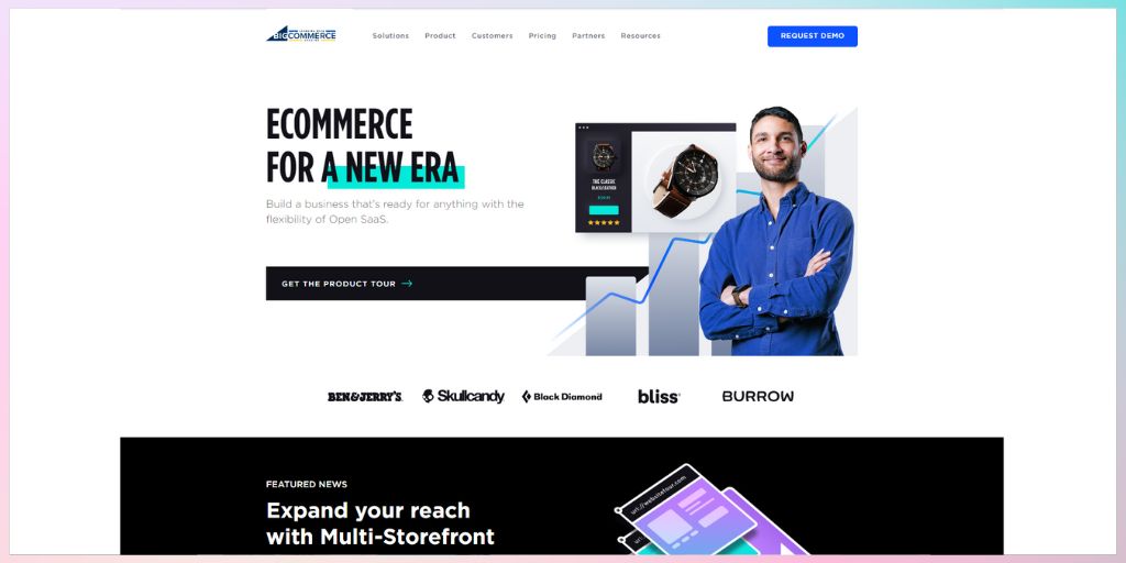 Bigcommerce - SquareSpace alternative