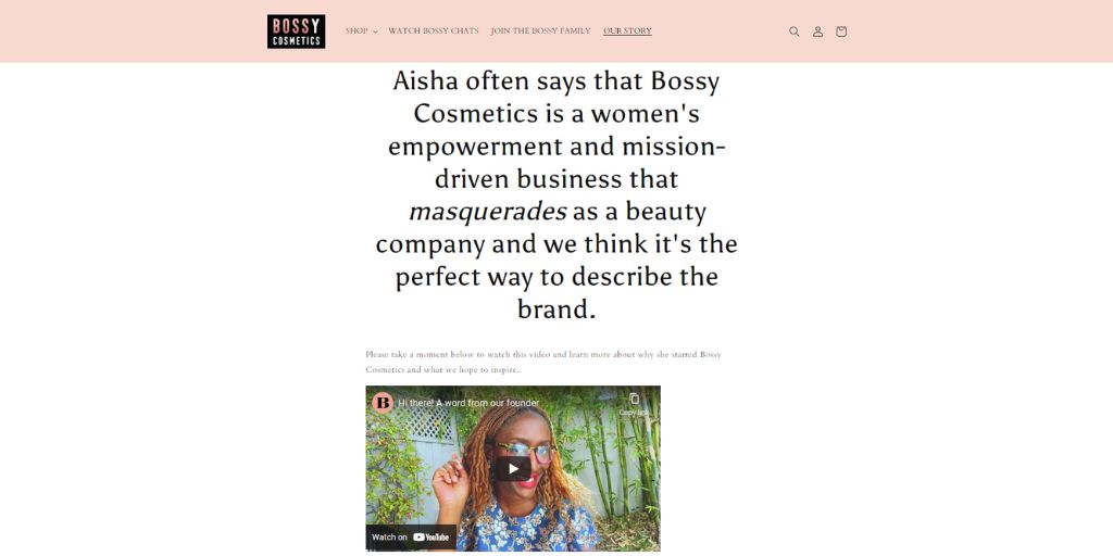 Build Connection With The Reader - bossy beauty