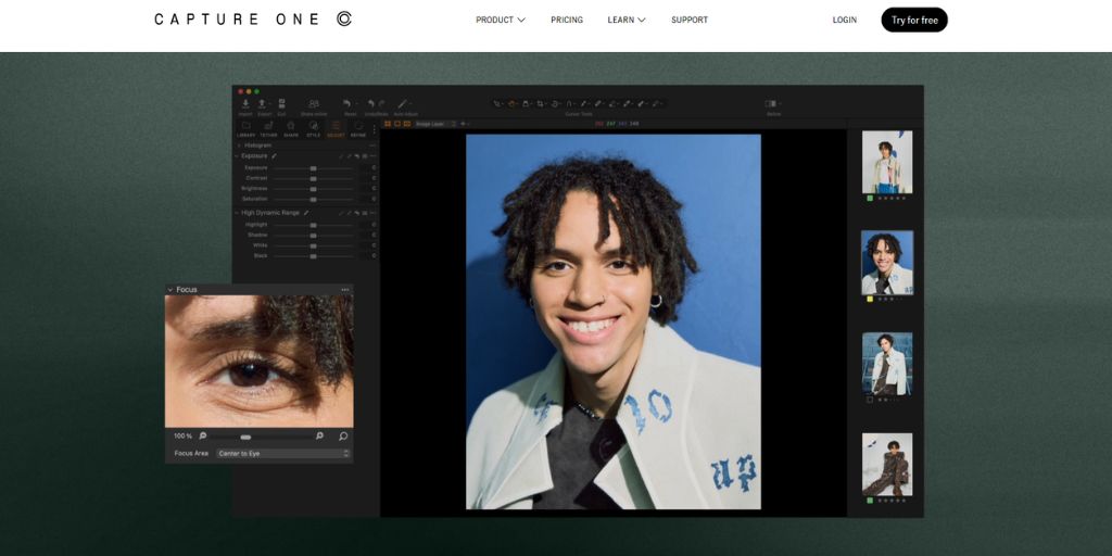 Capture One for Portraite Photo Editing