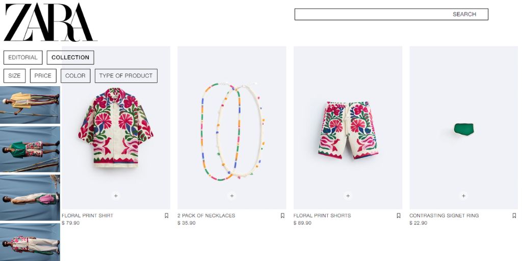 Photo Post Production - Zara