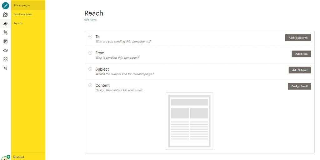 Mailchimp for Email Marketing