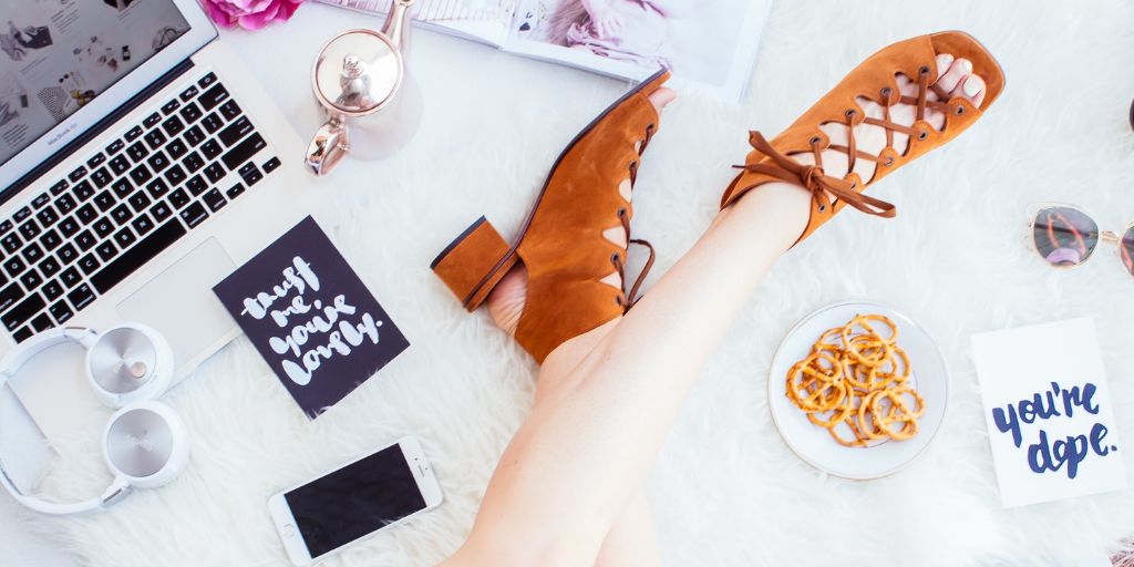 Creative Shoe Photography ideas example- Creating frame