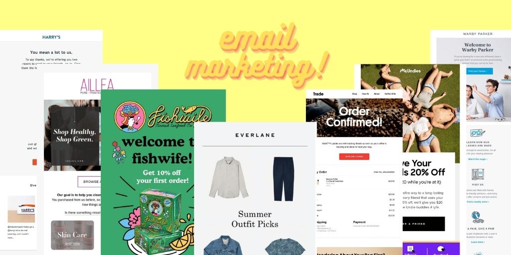 Ecommerce Email Marketing Types Examples Best Practices 2000