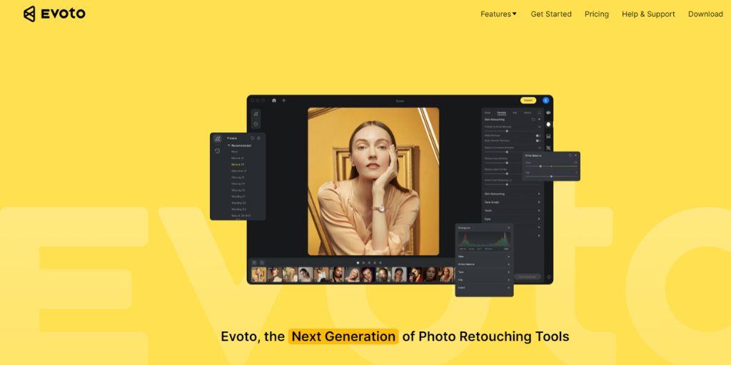 Evoto- Photo editing tool