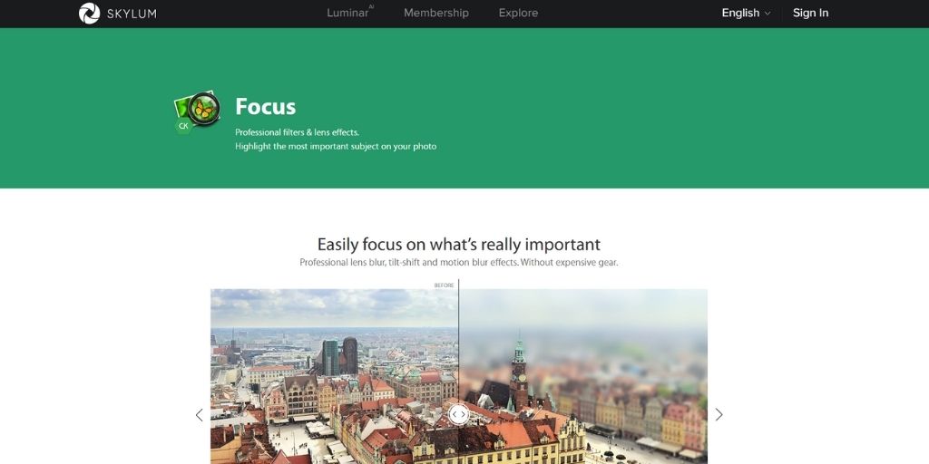 Focus Photoshop Plugin Photoshop Plugin