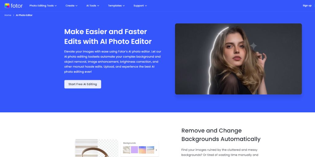 Fotor- Photo editing tool