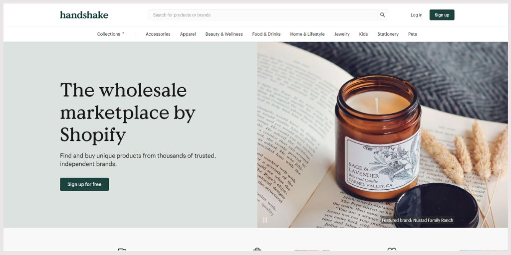 Handshake online selling site