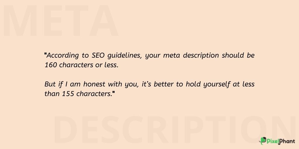 How Long Should a Meta Description be?