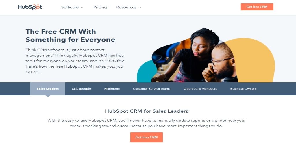 Customer Relationship management software for business