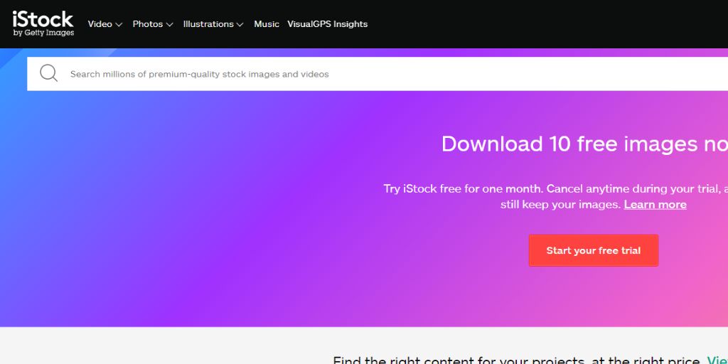 IStock By Getty Images for Selling images