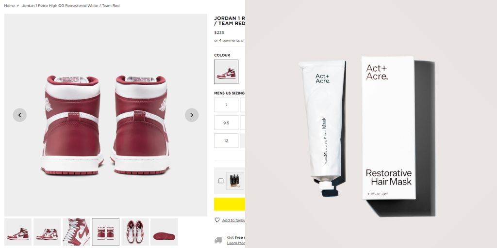 JD sports using balancing elemts in photography