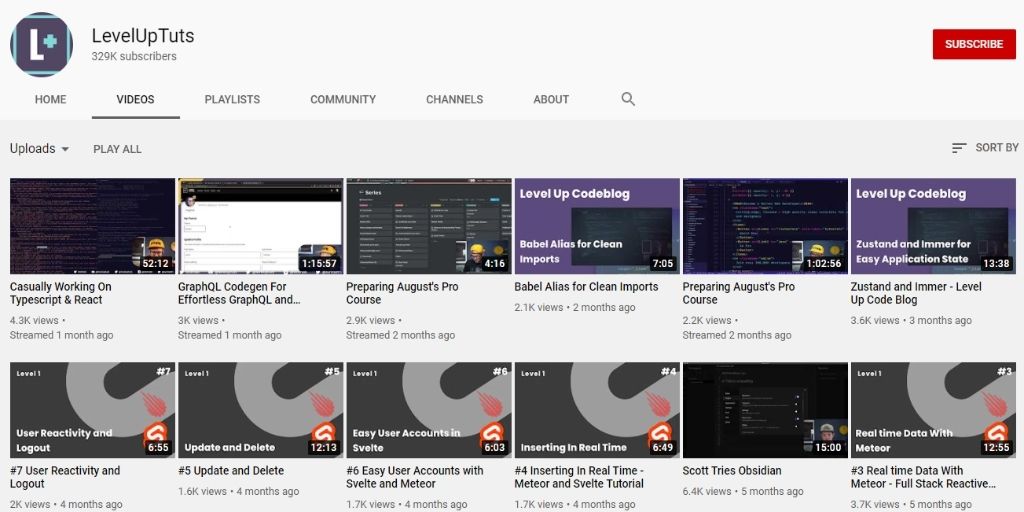 business YouTube channels