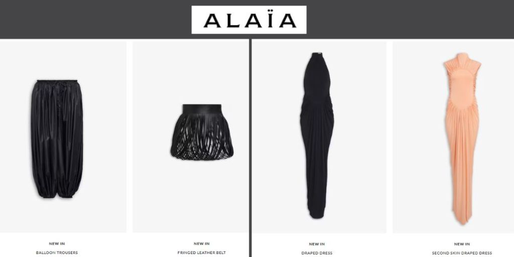 Alaia- High-End Luxury Brand