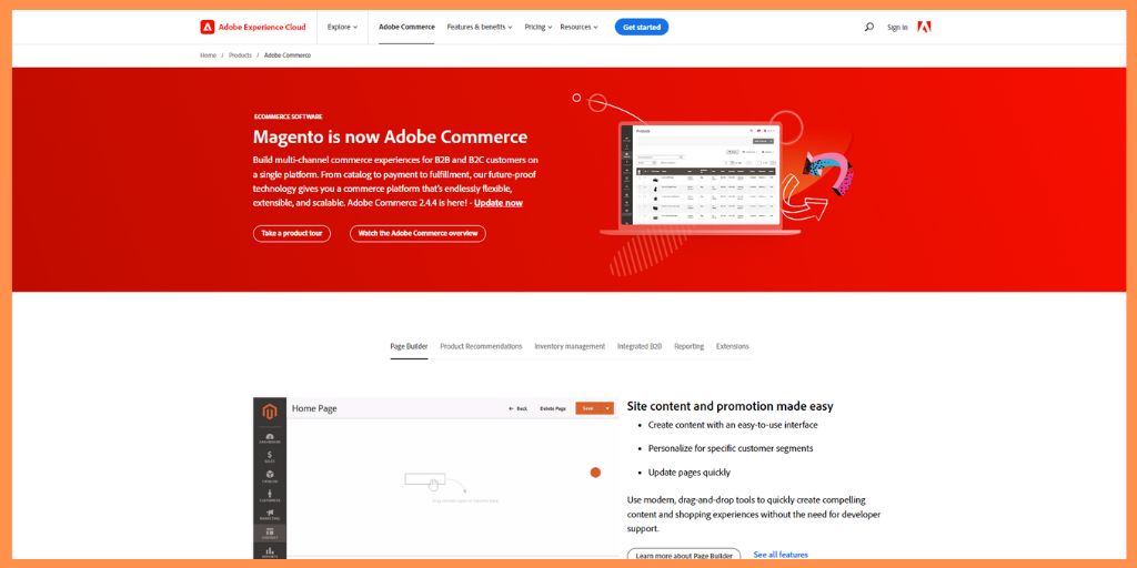 Magento eCommerce platform