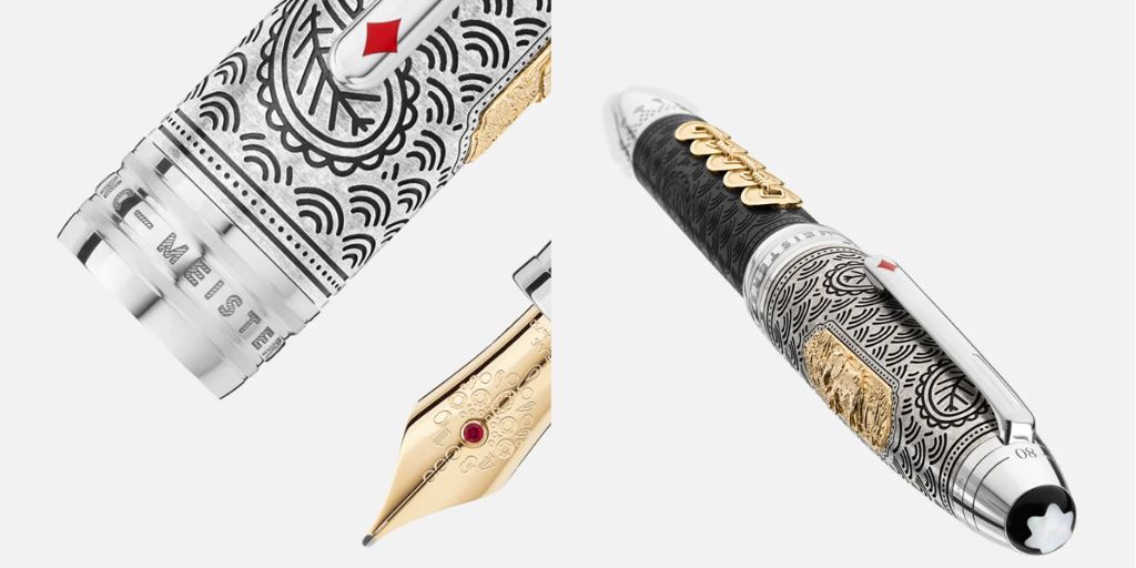 Montblanc Pen photograhy Showcase details