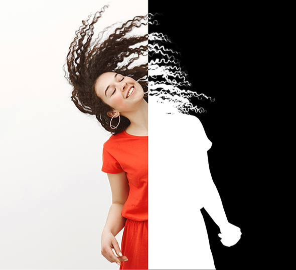 Photo Hair Masking Services