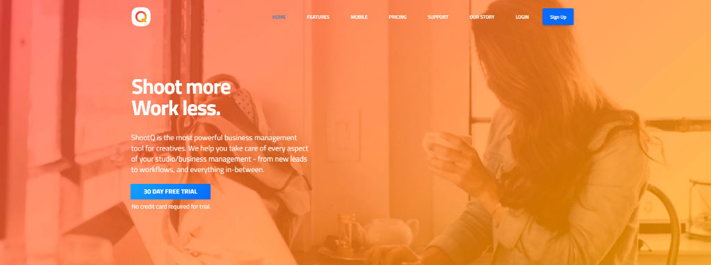ShootQ Photography Studio Management Software