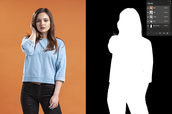 Photoshop Alpha Masking Service