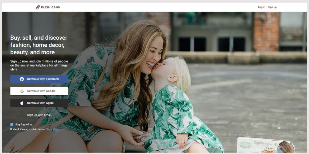 Poshmark online selling site