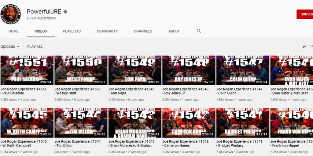 business YouTube channels