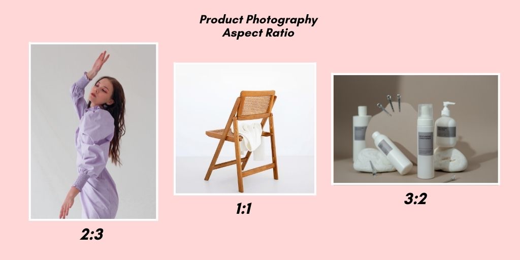 Product Photography aspect ratio