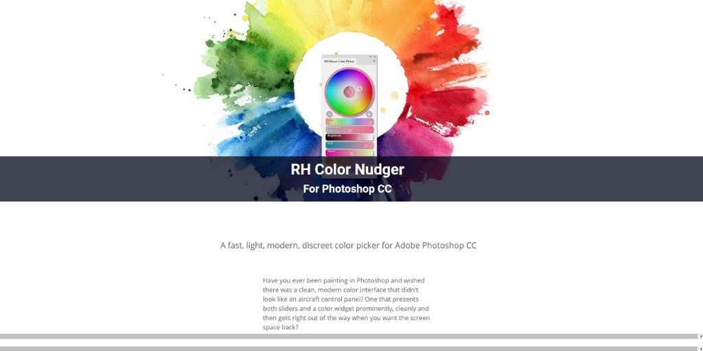 RH Hover Color Picker Photoshop Plugin Photoshop Plugin