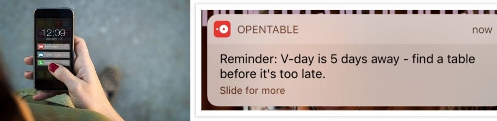 Reminder Push Notification