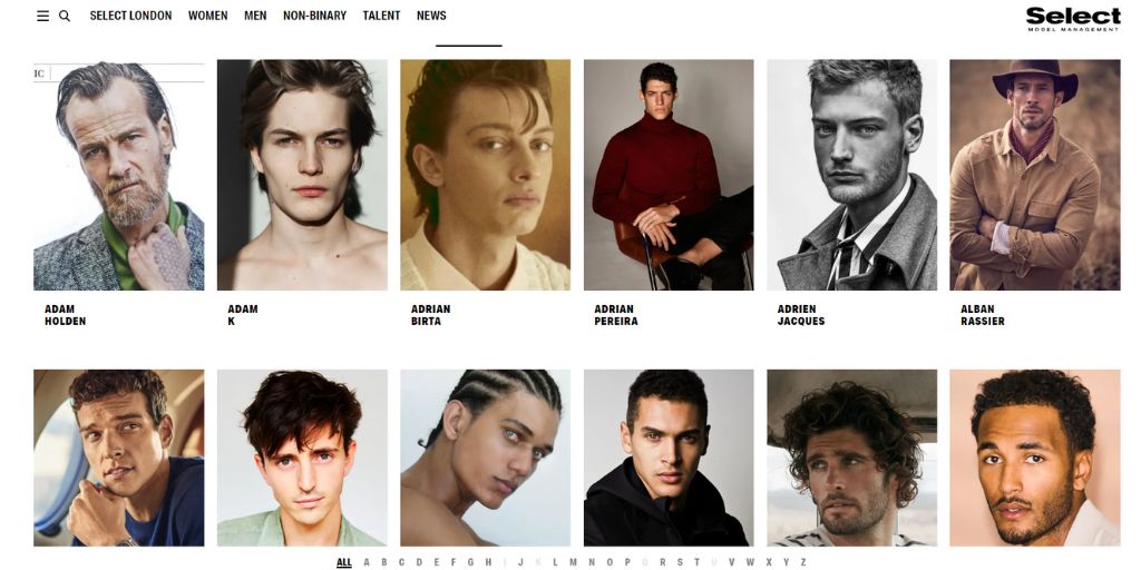 Select Model london - Modelling agency in the UK