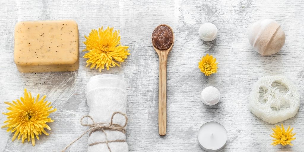 styling flat lay product photography