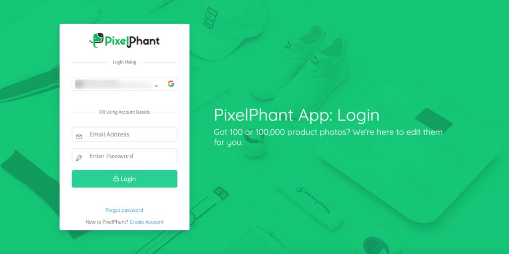 Sign Up with PixelPhant