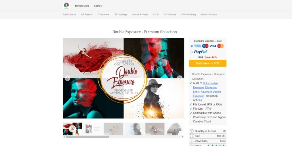 Double Exposure Photoshop Plugin Photoshop Plugin