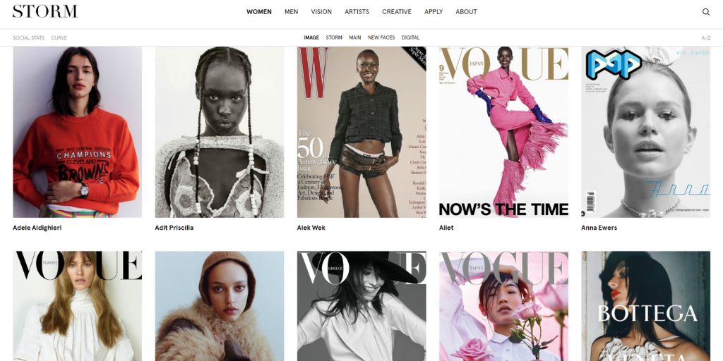 Storm Model Management - Modelling agency in the UK