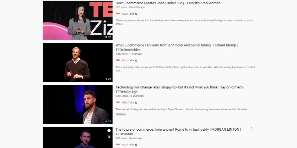 business YouTube channels