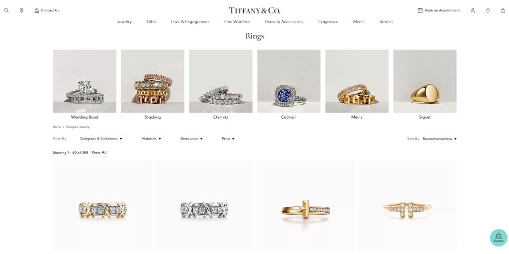 Tiffany & Co. - Drop Shadow Service