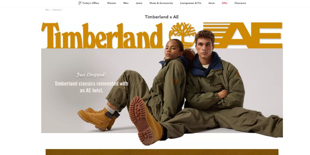 American Eagle x Timberland Collab