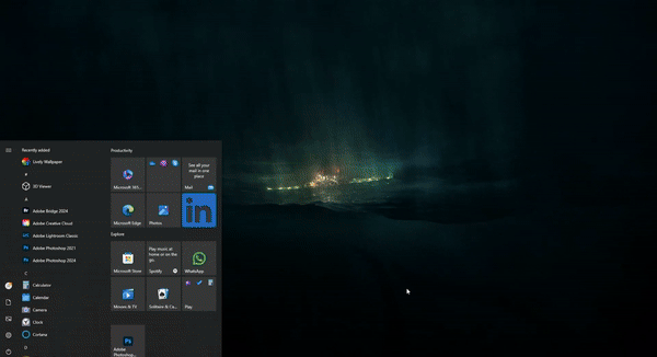 To Launch Adobe Bridge