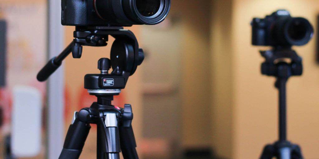 Tripod for camera use details in photography