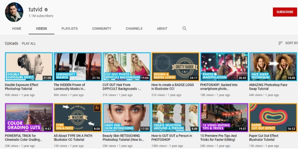 business YouTube channels