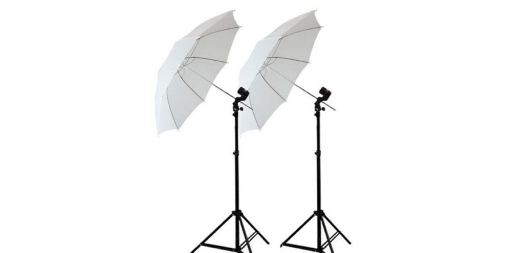 Umbrella lighting for Product Photography