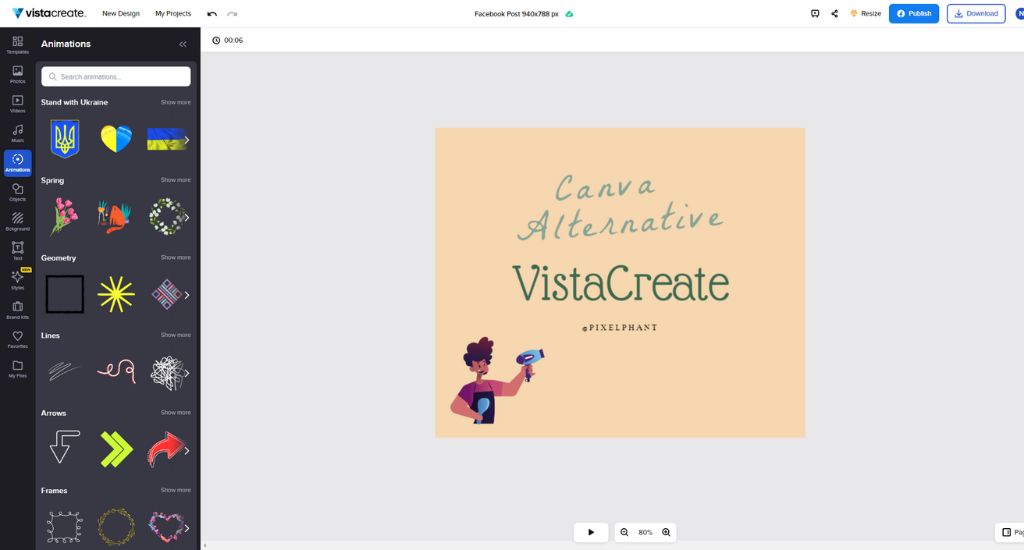 VistaCreate - Canva Alternative