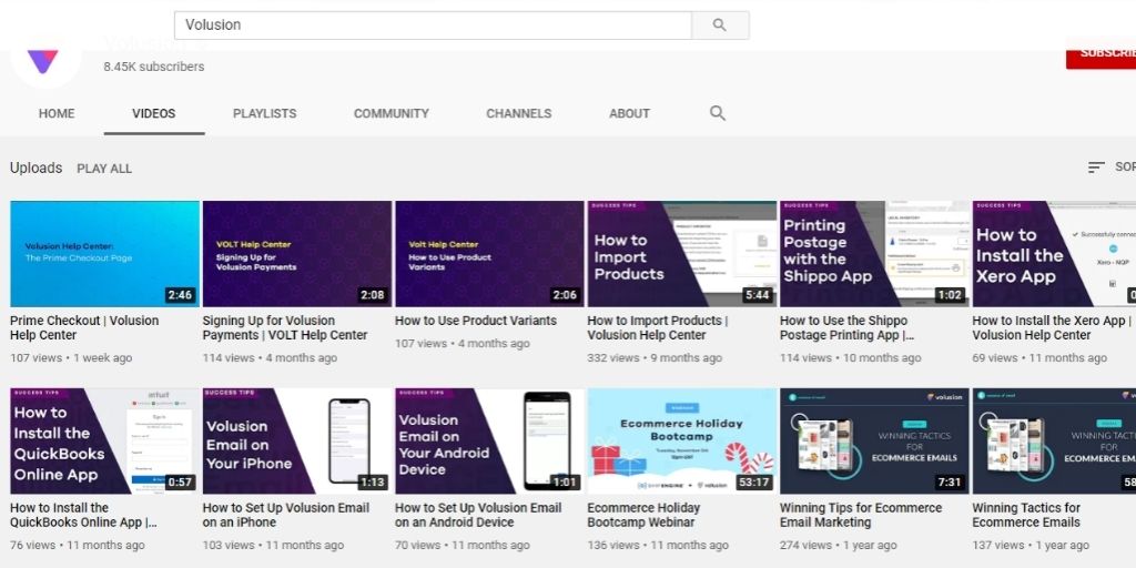 business YouTube channels