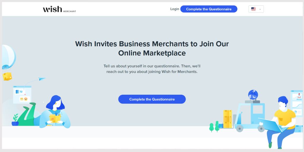 Wish Online selling site
