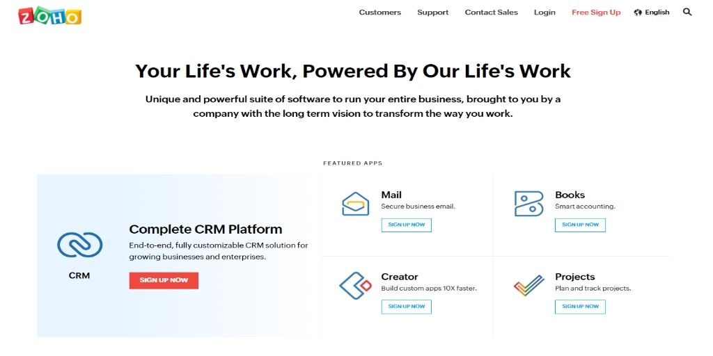 CRM for online business